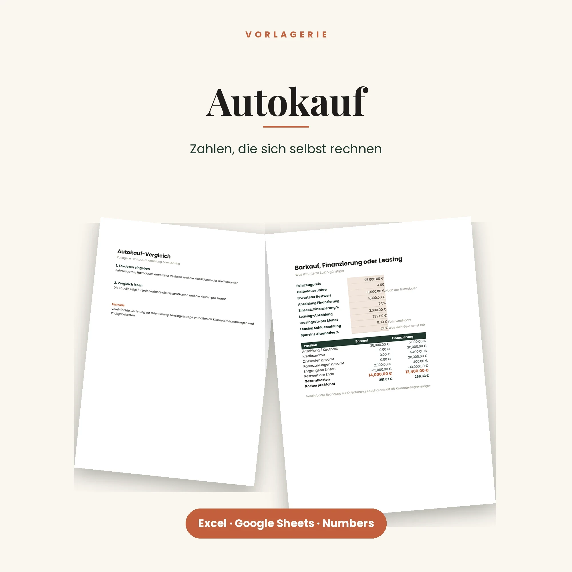Auto-Komplett-Bundle – enthalten: Autokauf-Vergleichsrechner