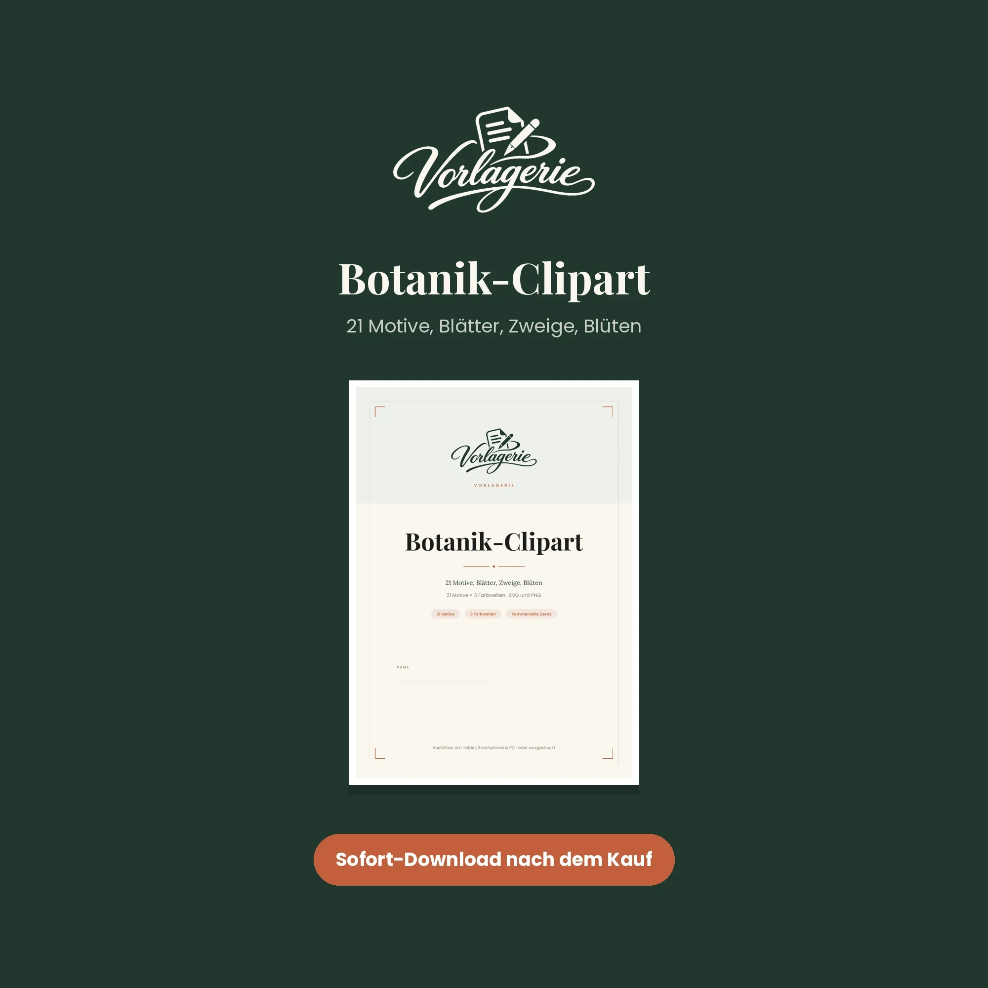 Clipart-Komplett-Bundle – Vorlagerie