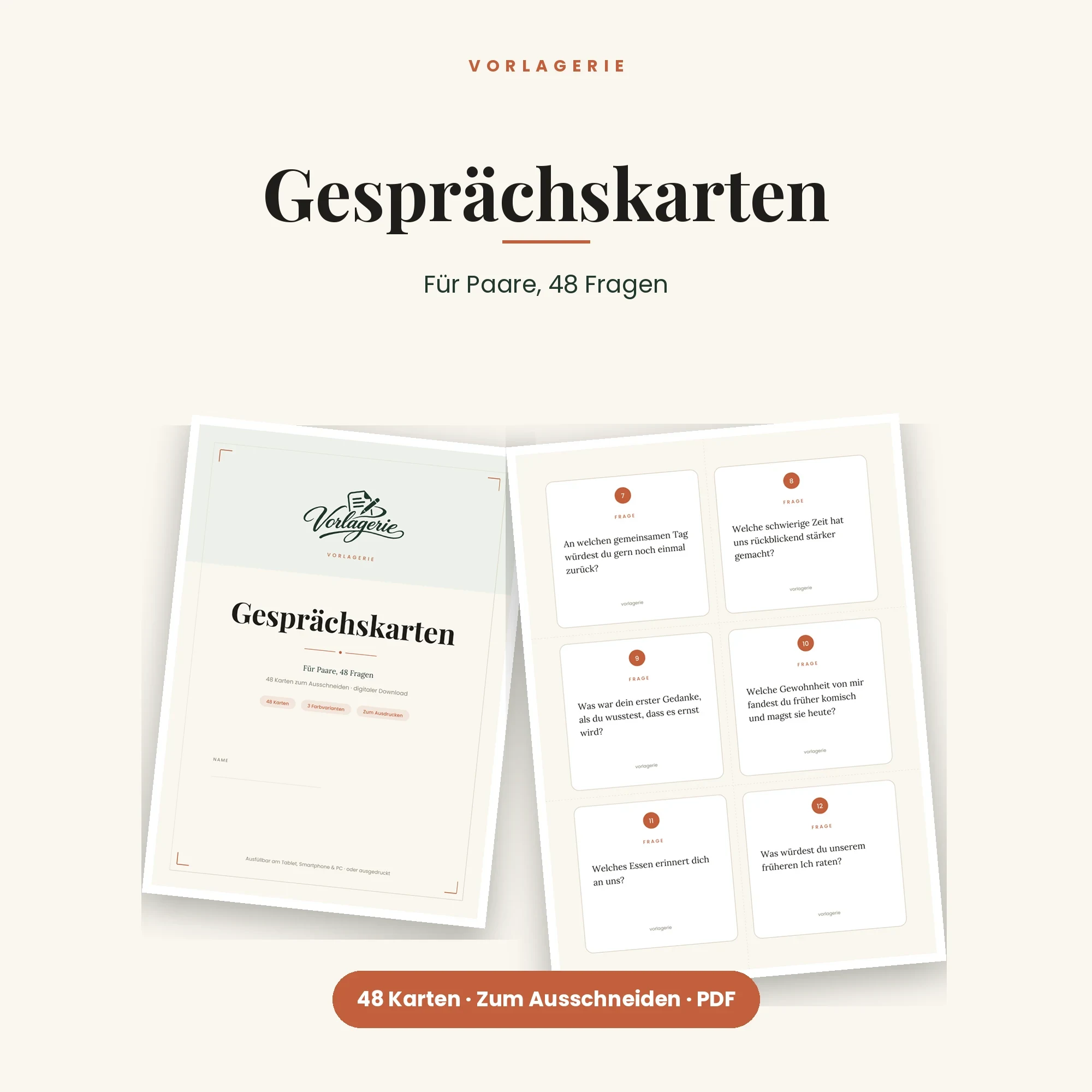 Gesprächskarten-Bundle – enthalten: Gesprächskarten für Paare