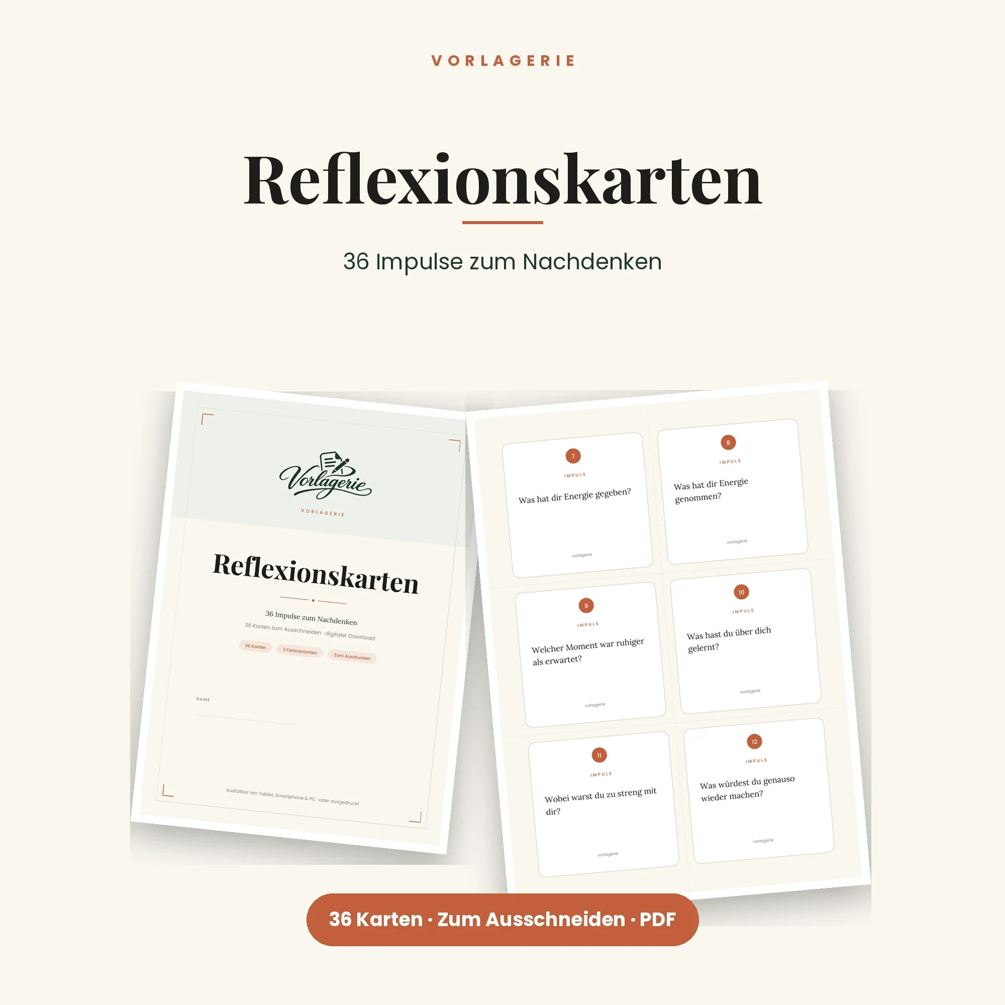 Gesprächskarten-Bundle – enthalten: Reflexionskarten