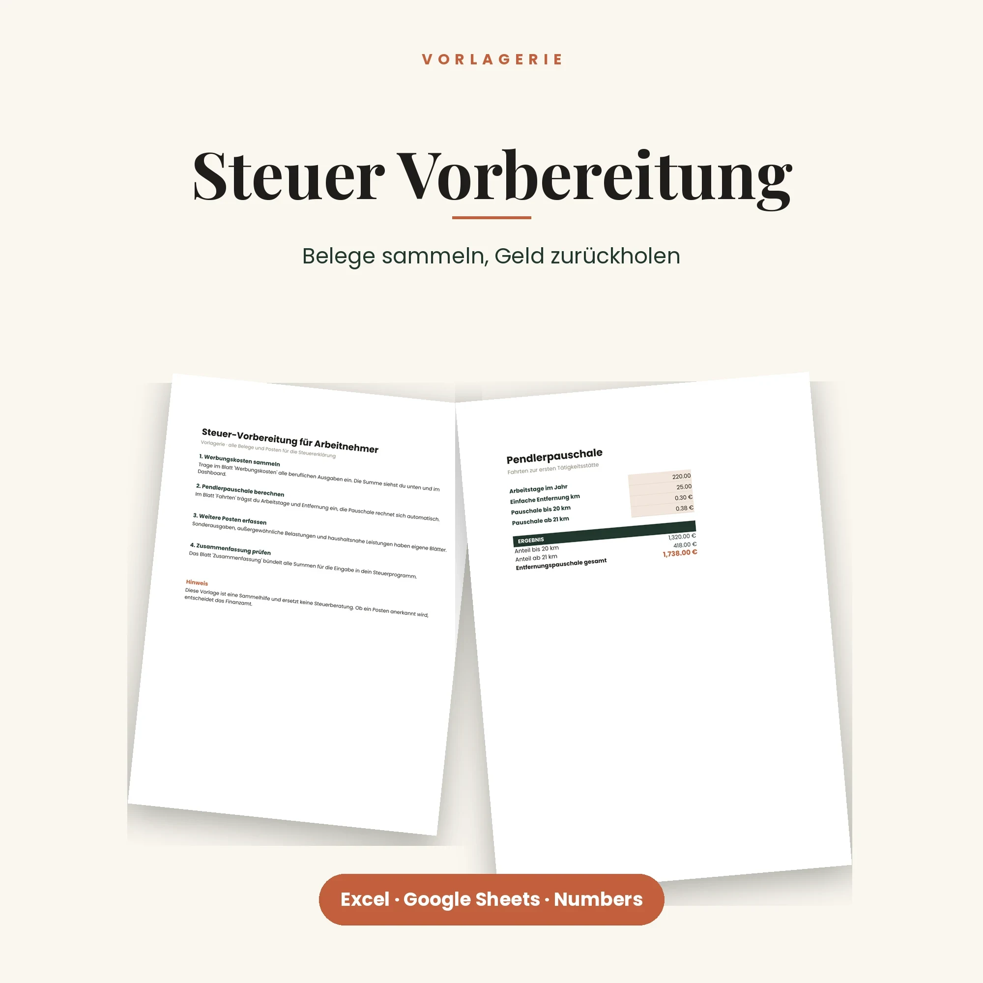 Steuer-Komplett-Bundle – enthalten: Steuer-Vorbereitung Arbeitnehmer