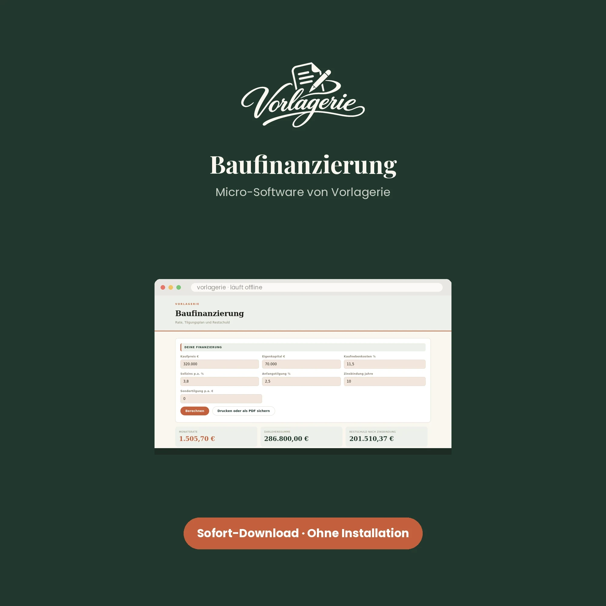 Alle Rechner und Tools – Vorlagerie