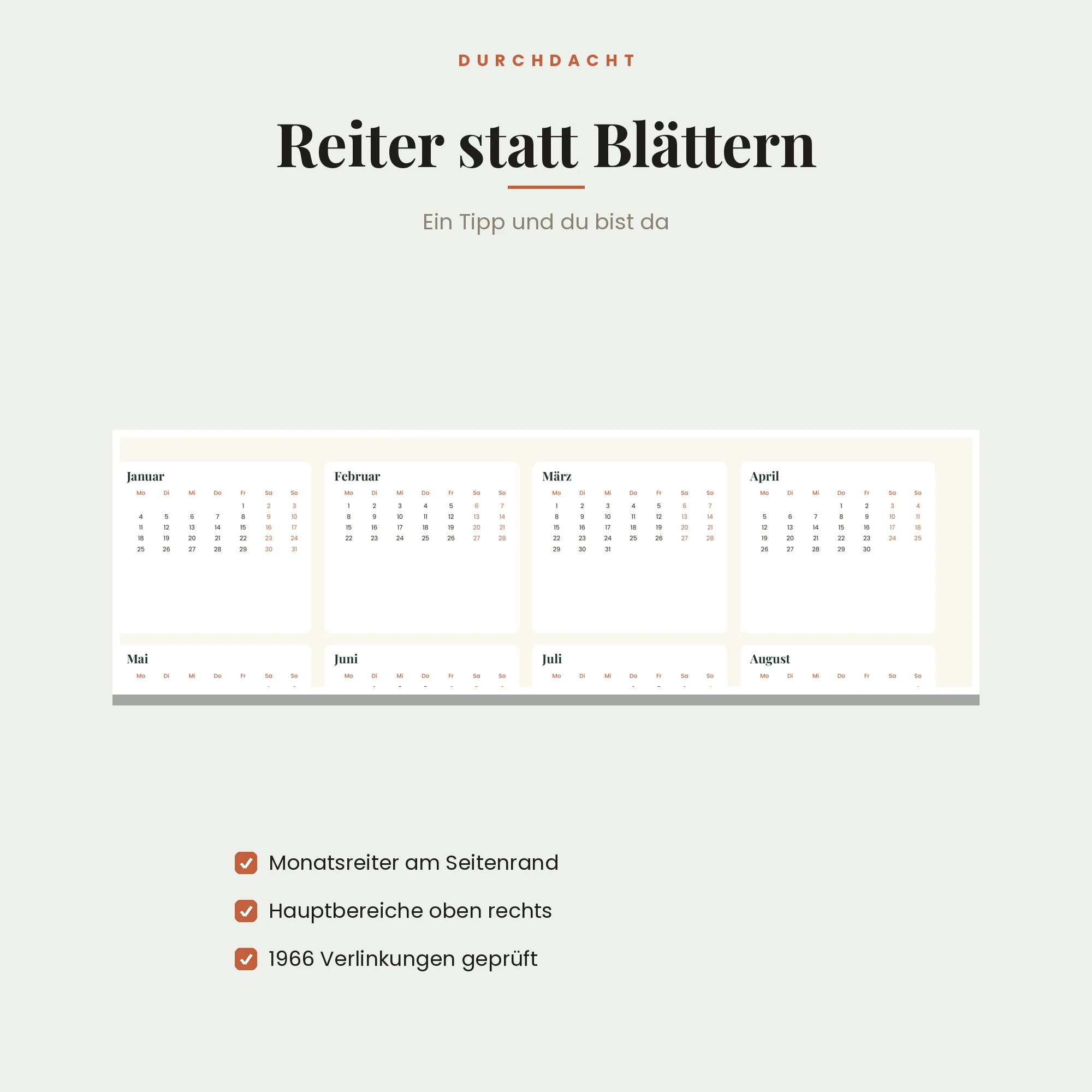 Digital-Planer 2027 – Detailansicht