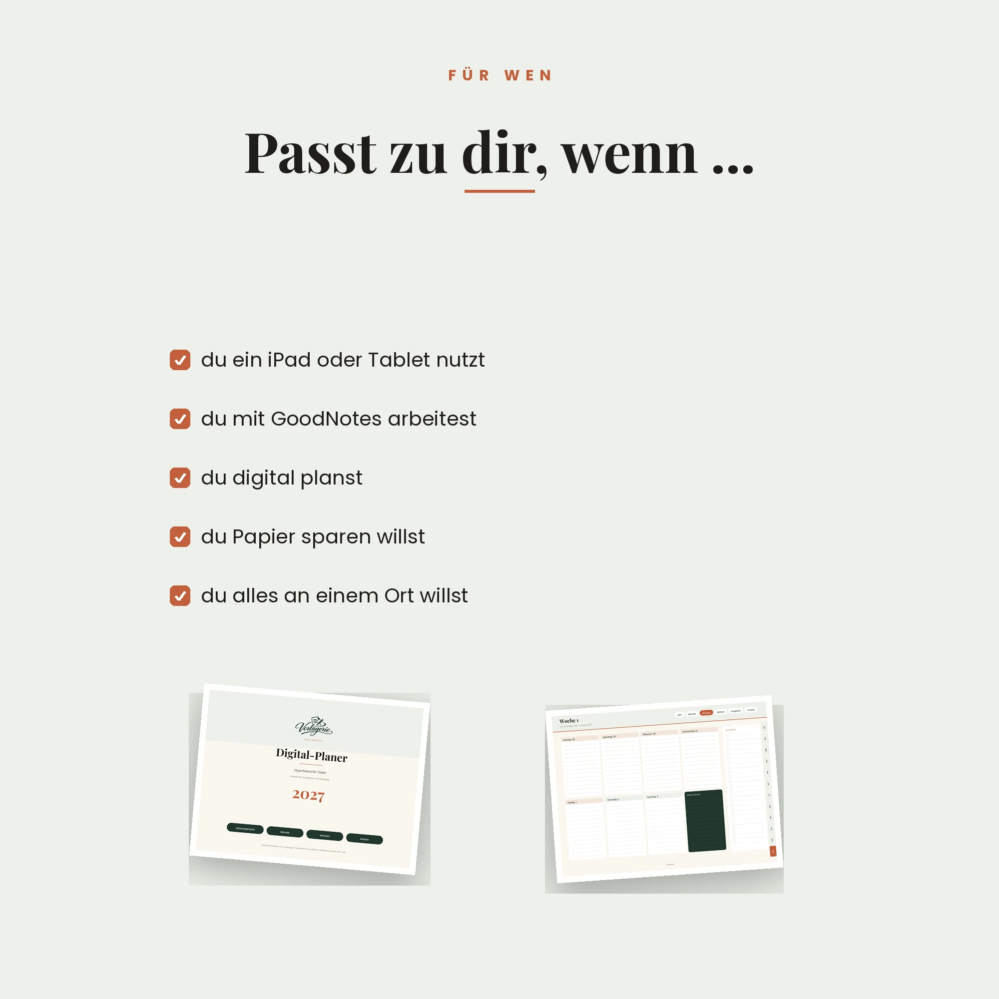 Digital-Planer 2027 – für wen es passt