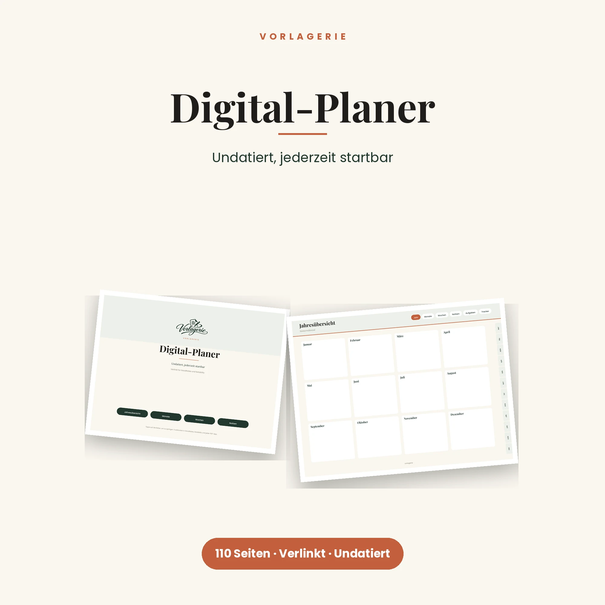 Digital-Planer undatiert – Titelbild