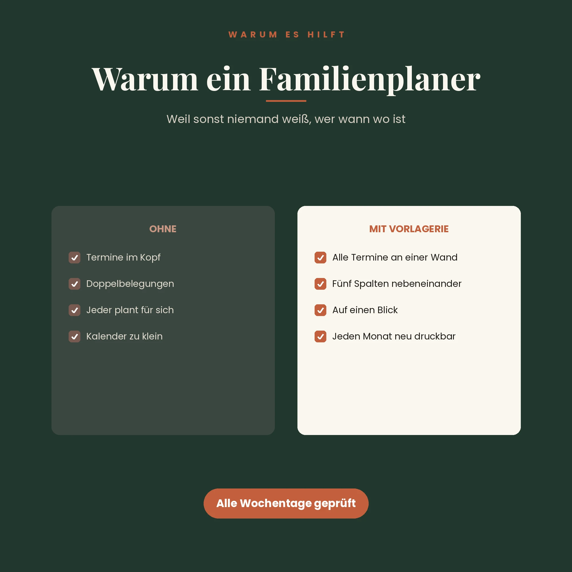 Familienplaner 2027 – der Unterschied