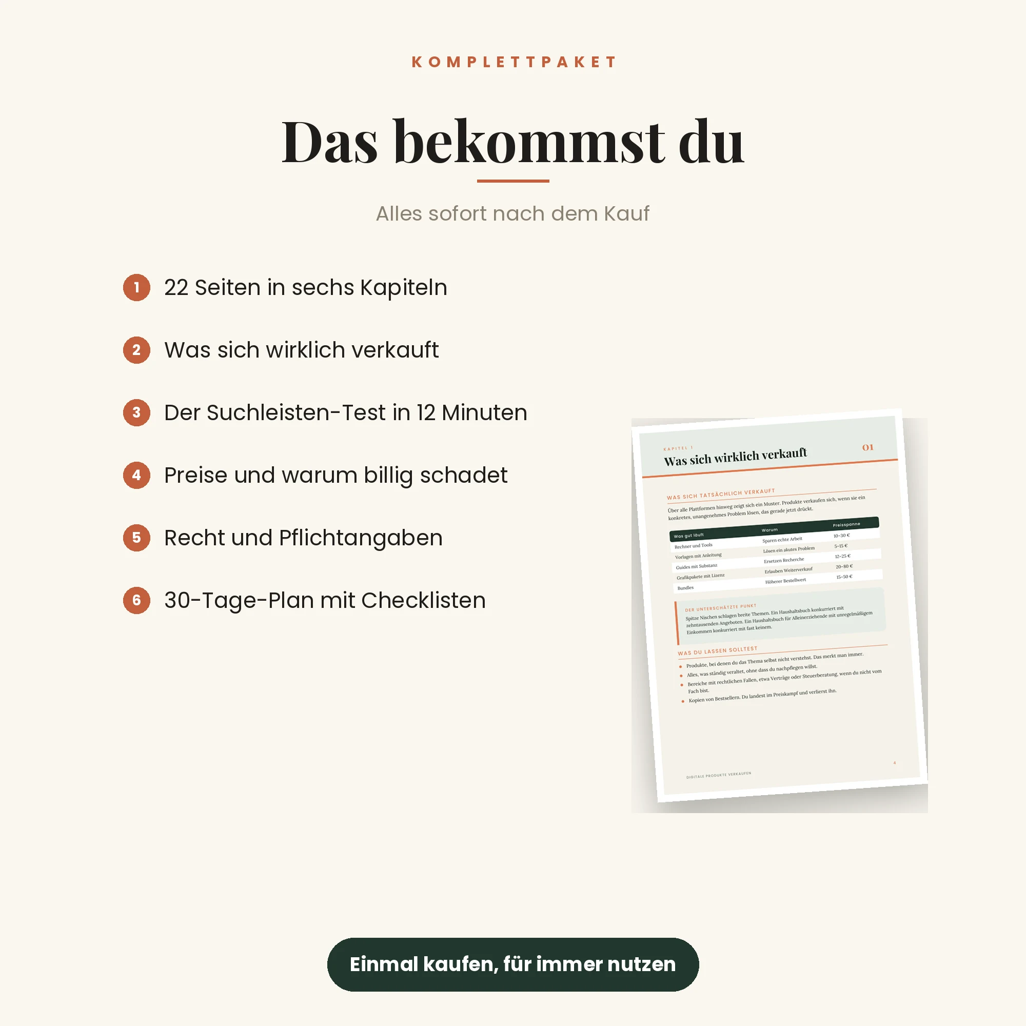 Digitale Produkte verkaufen – das steht drin
