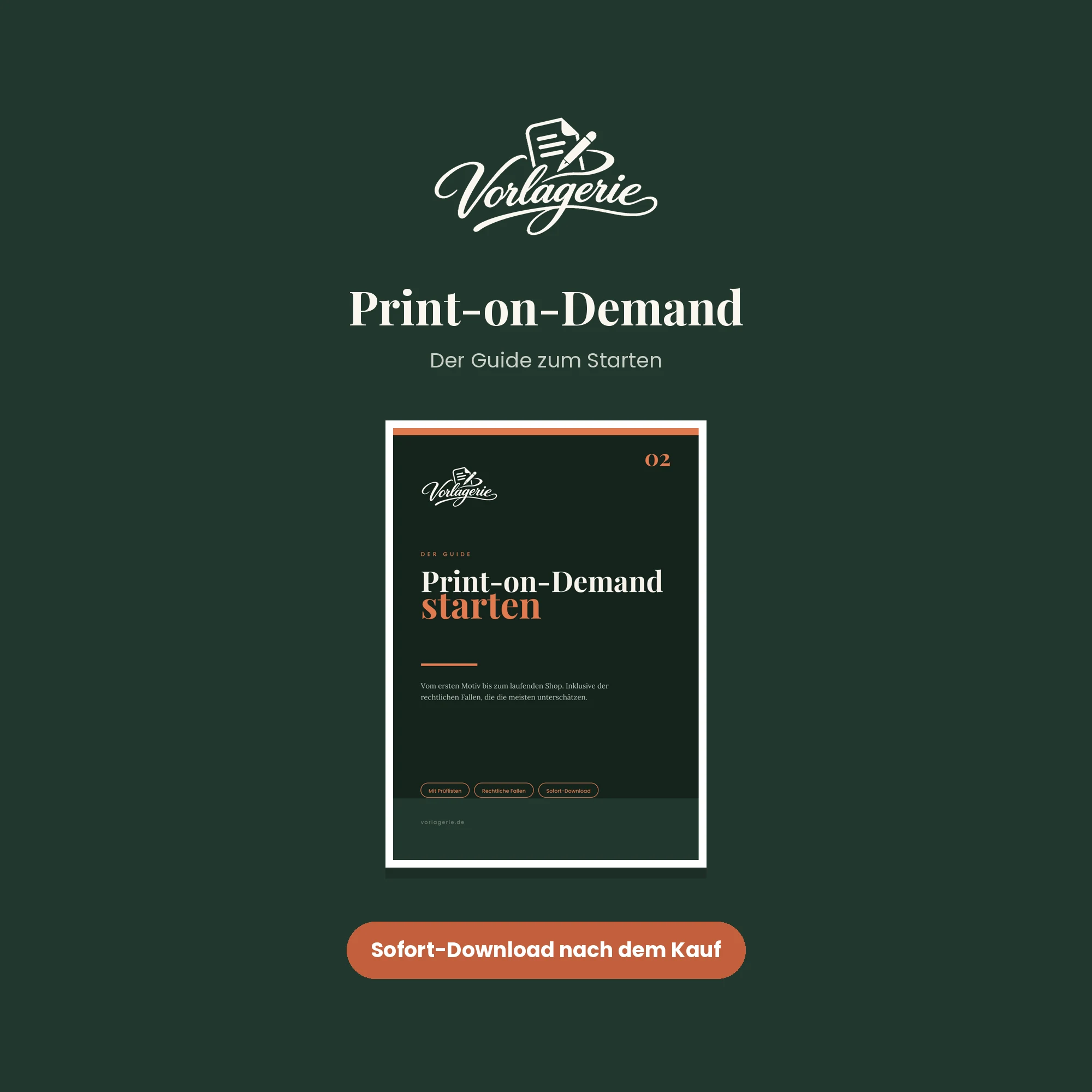 Print-on-Demand starten – Vorlagerie