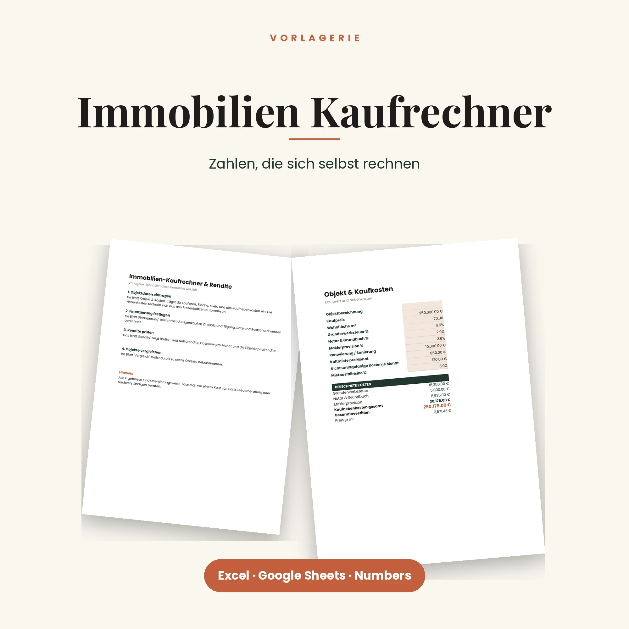Immobilien-Kaufrechner & Rendite – Titelbild