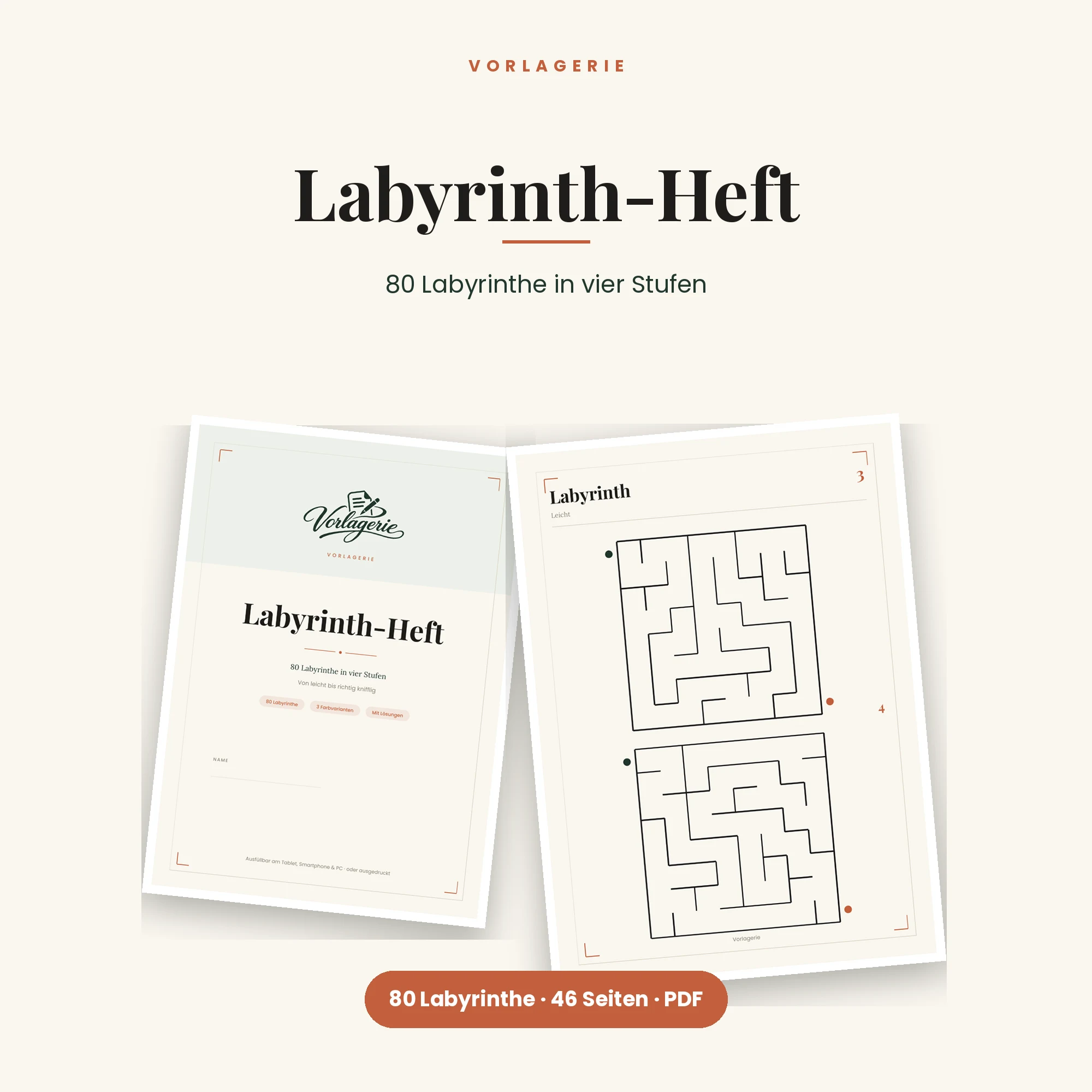 Labyrinth-Heft – Titelbild