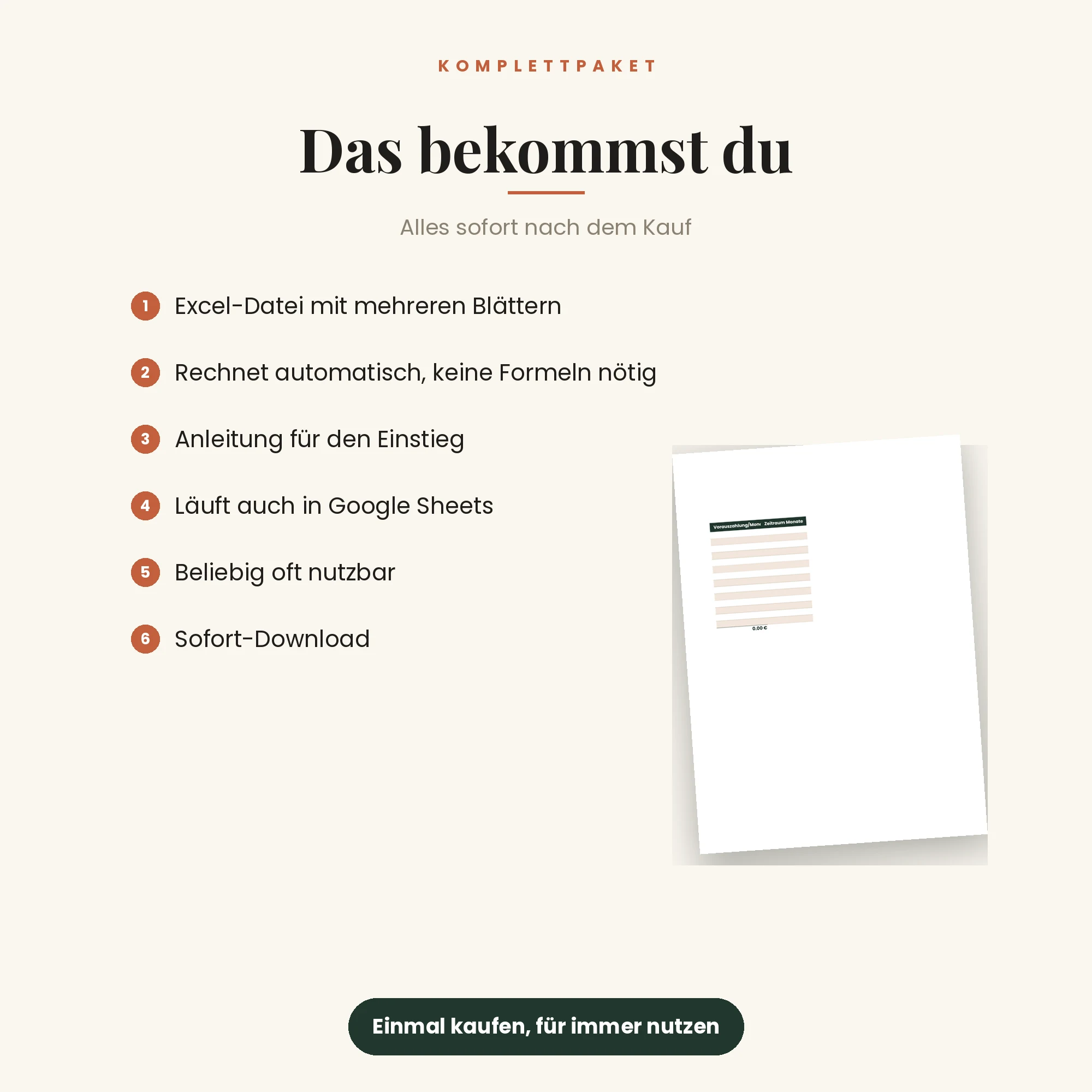 Nebenkostenabrechnung für Vermieter – das ist enthalten