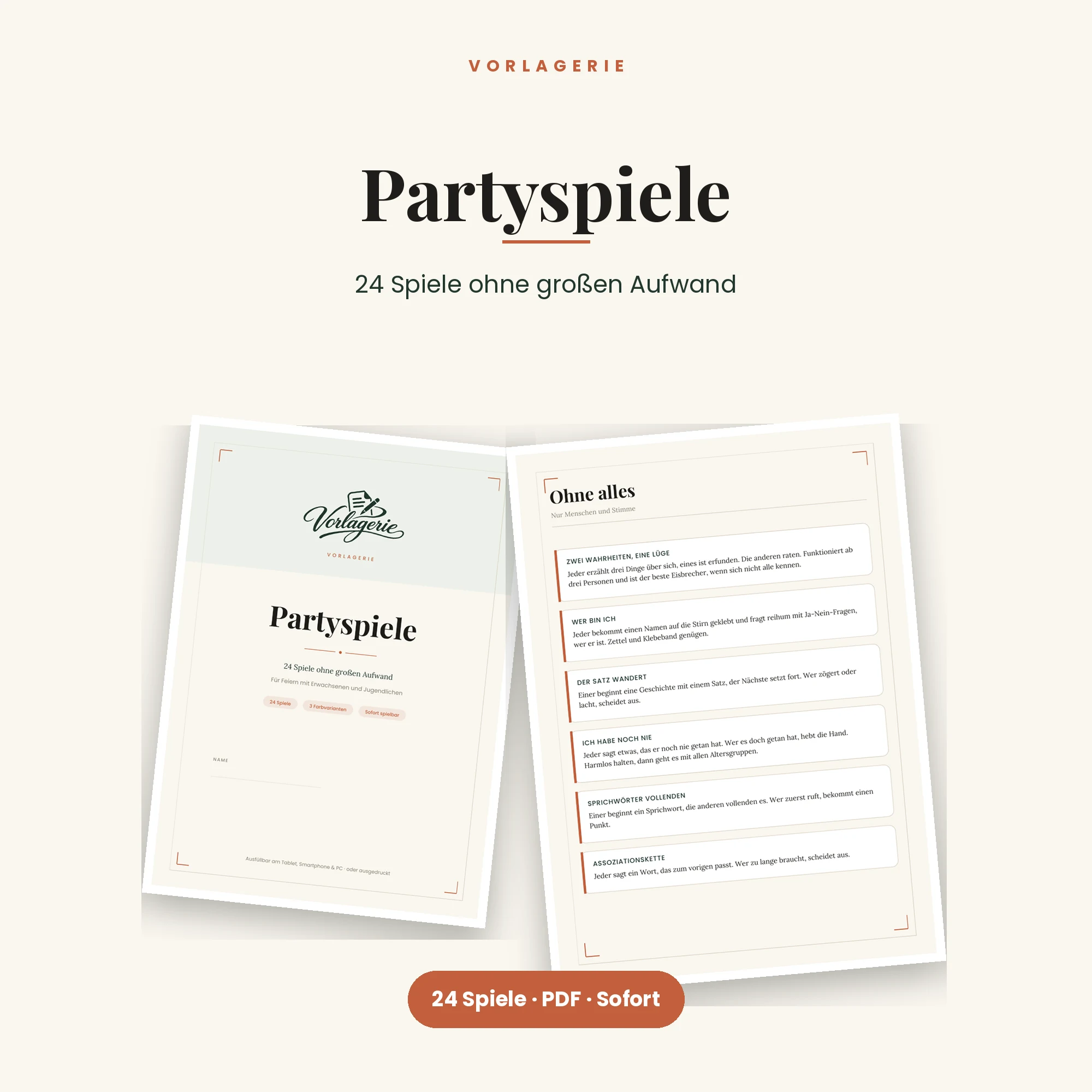 Partyspiele-Sammlung – Titelbild