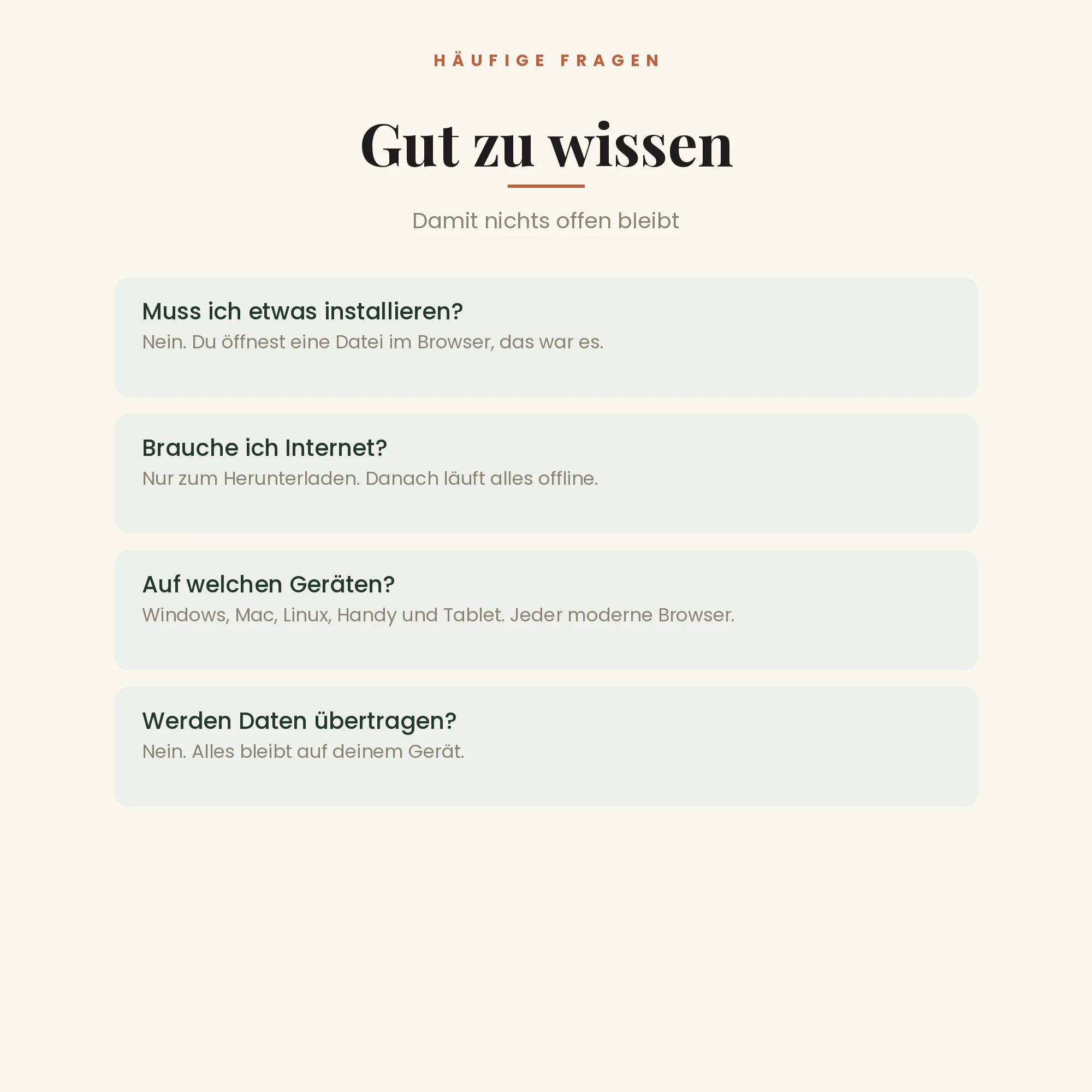 Passwort-Generator – häufige Fragen