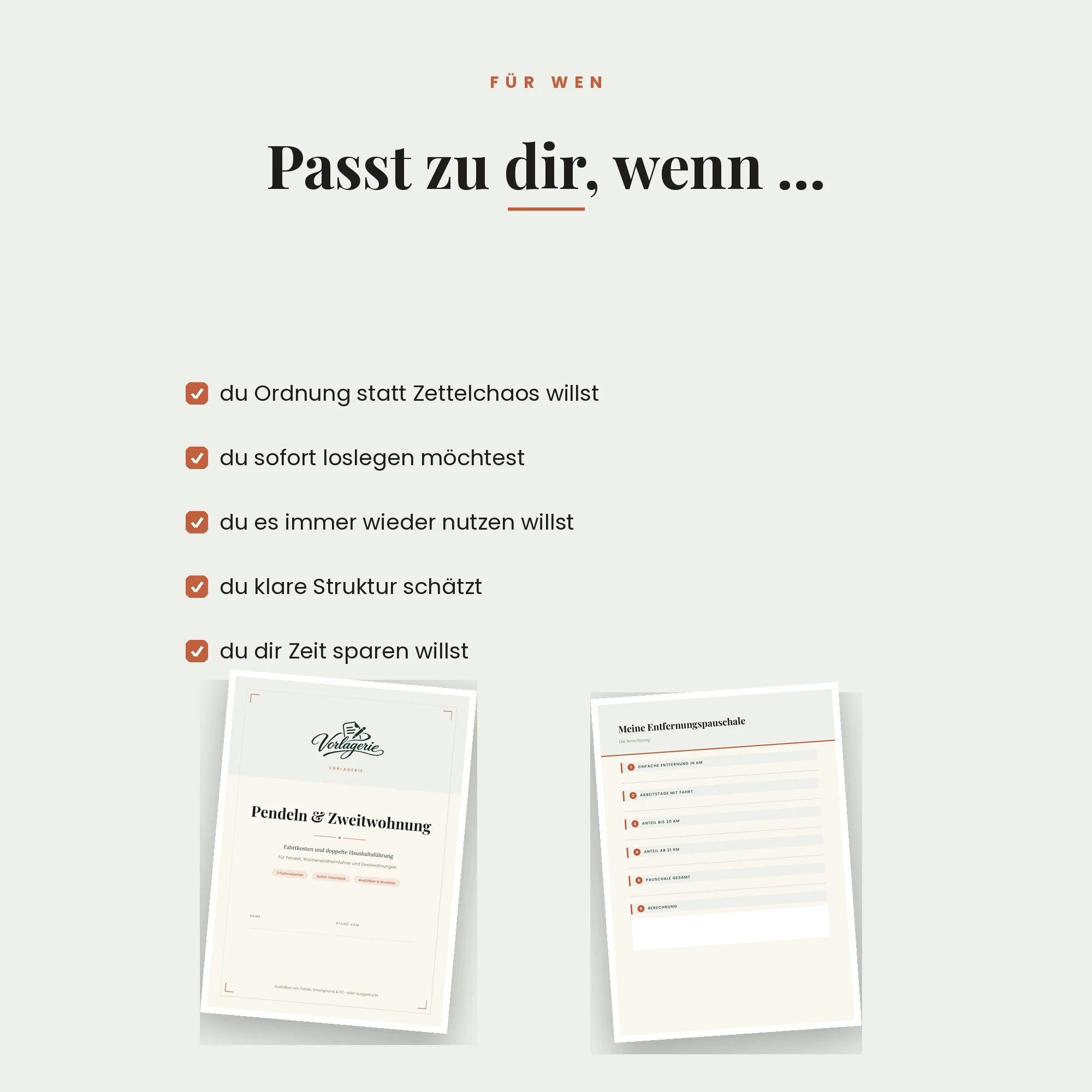 Pendeln & doppelte Haushaltsführung – für wen die Vorlage passt