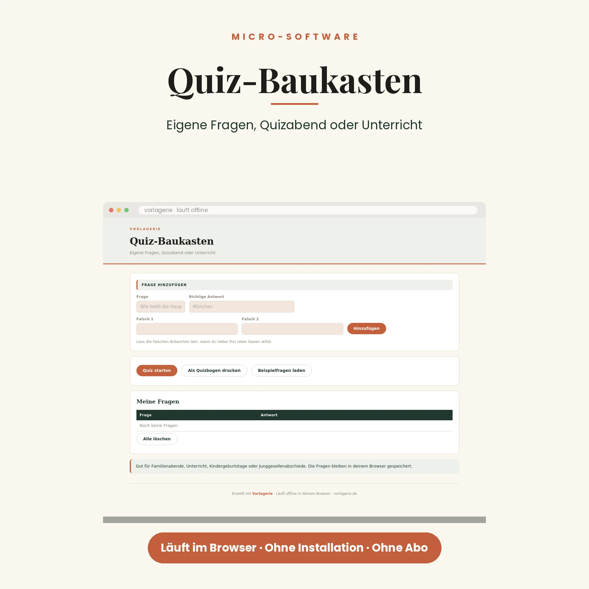 Quiz-Baukasten – Titelbild