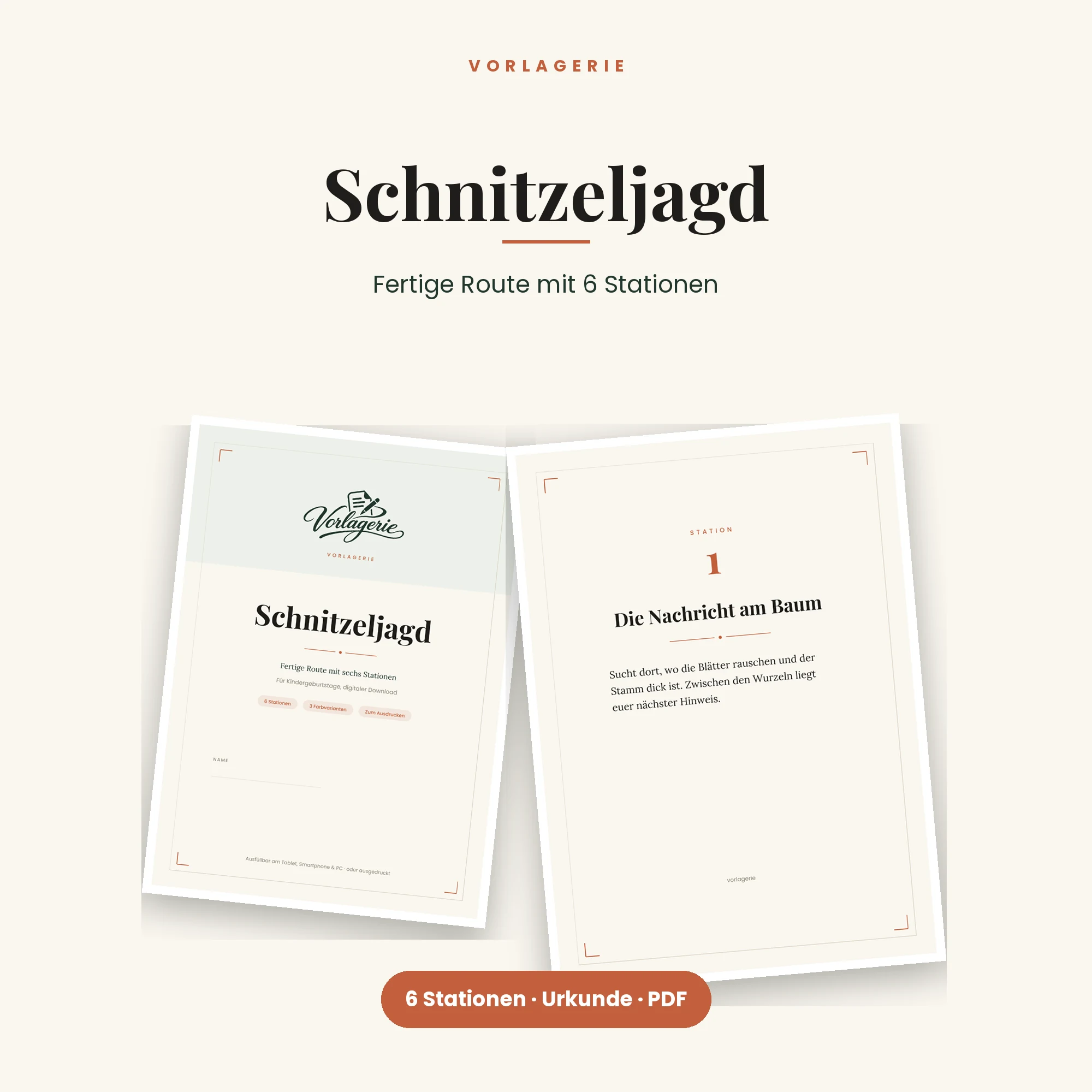 Schnitzeljagd – Titelbild