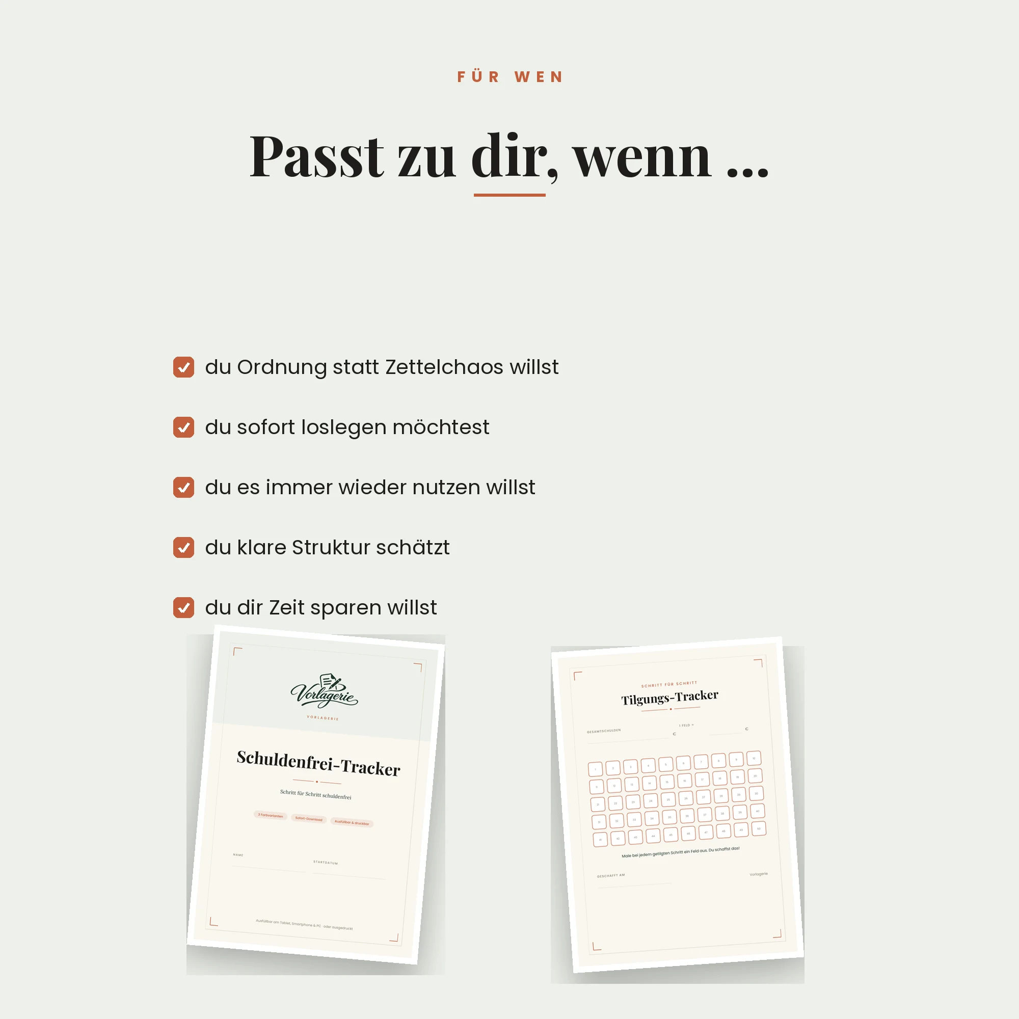 Schuldenfrei-Tracker – für wen die Vorlage passt