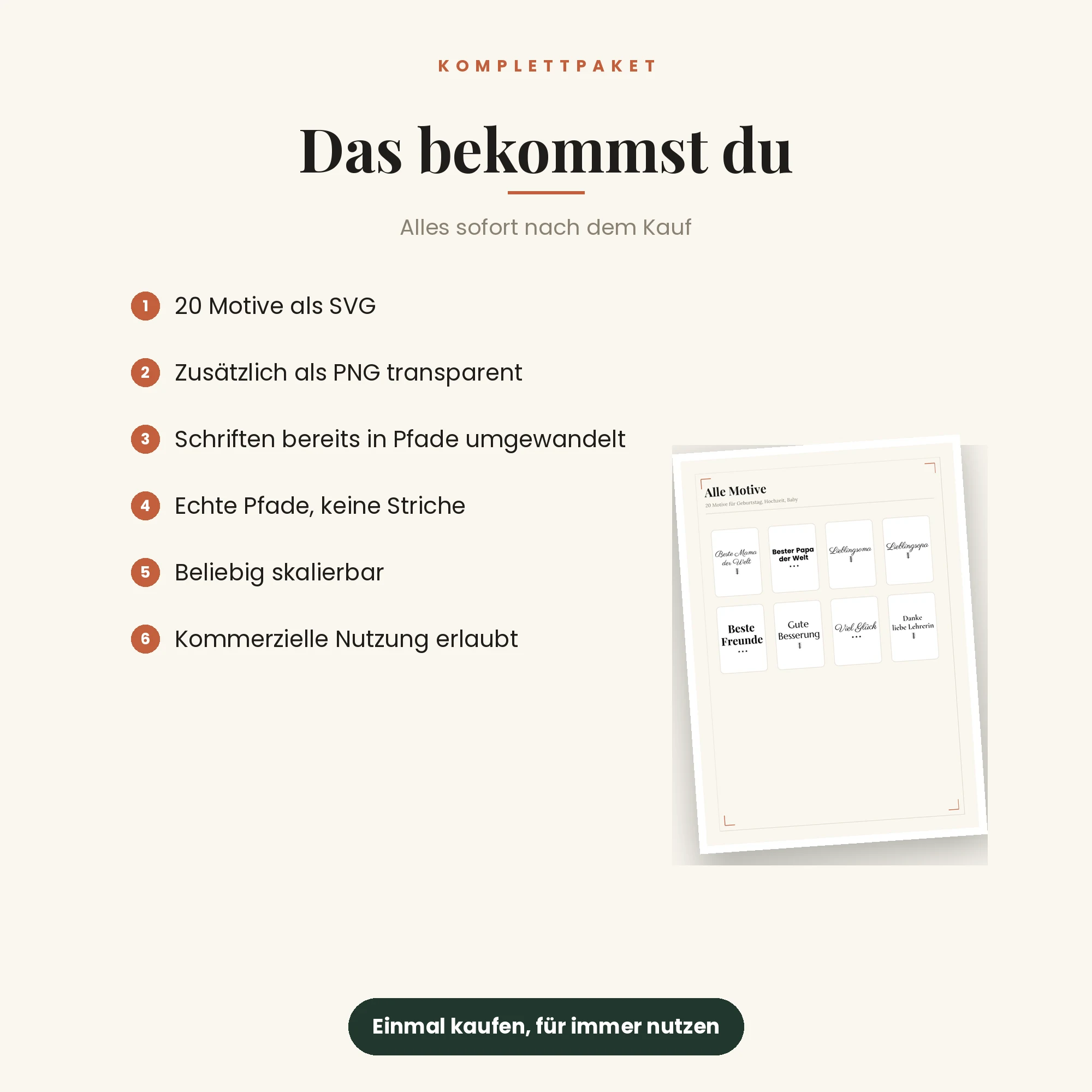 Anlass-SVG – das ist enthalten