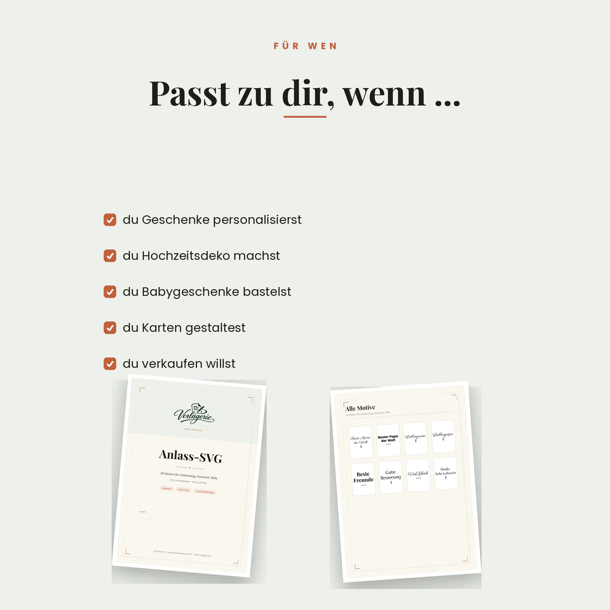 Anlass-SVG – für wen es passt