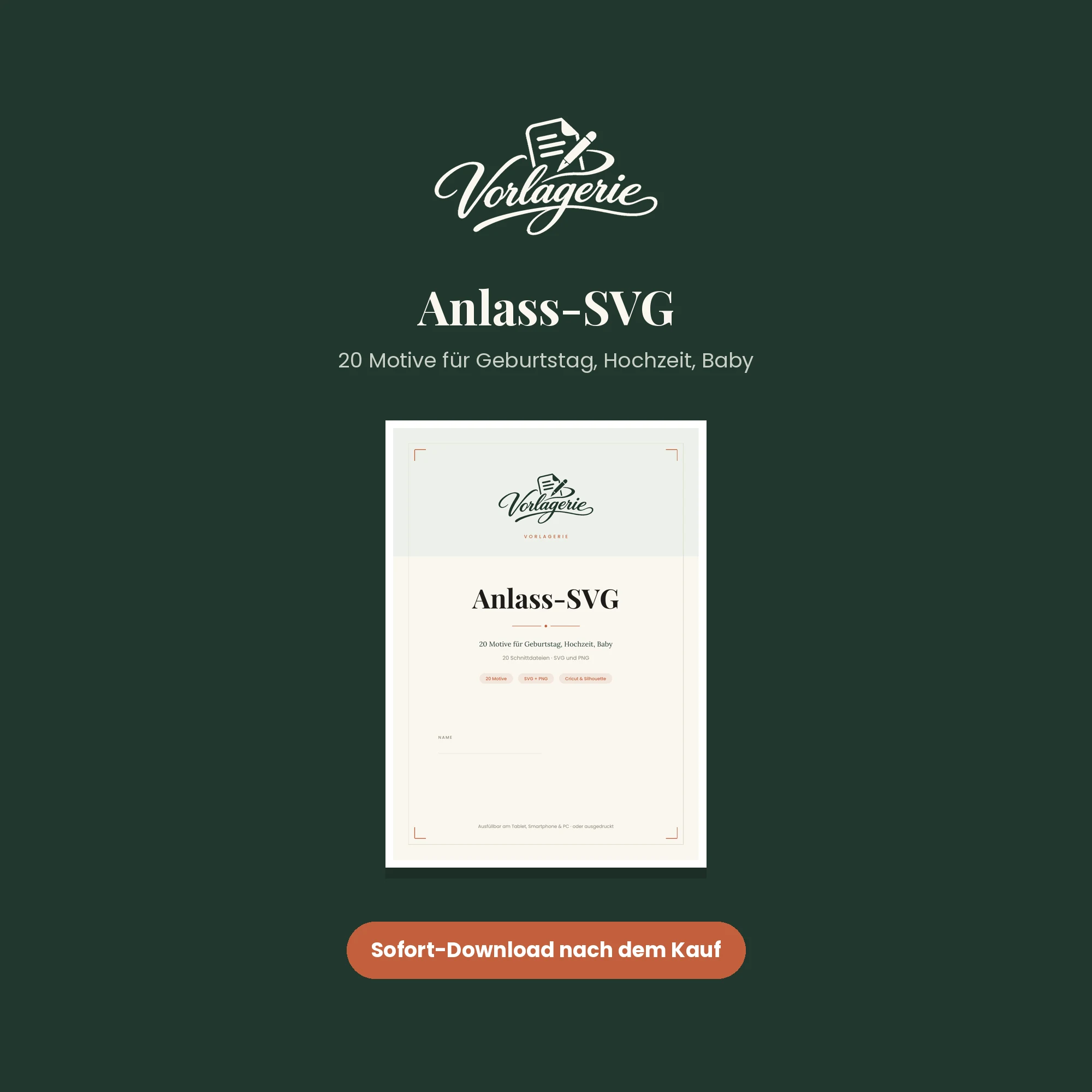 Anlass-SVG – Vorlagerie