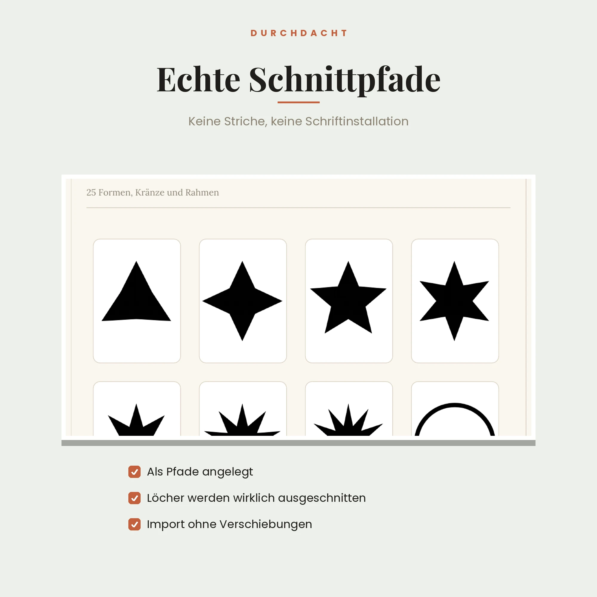Formen-SVG – Detailansicht