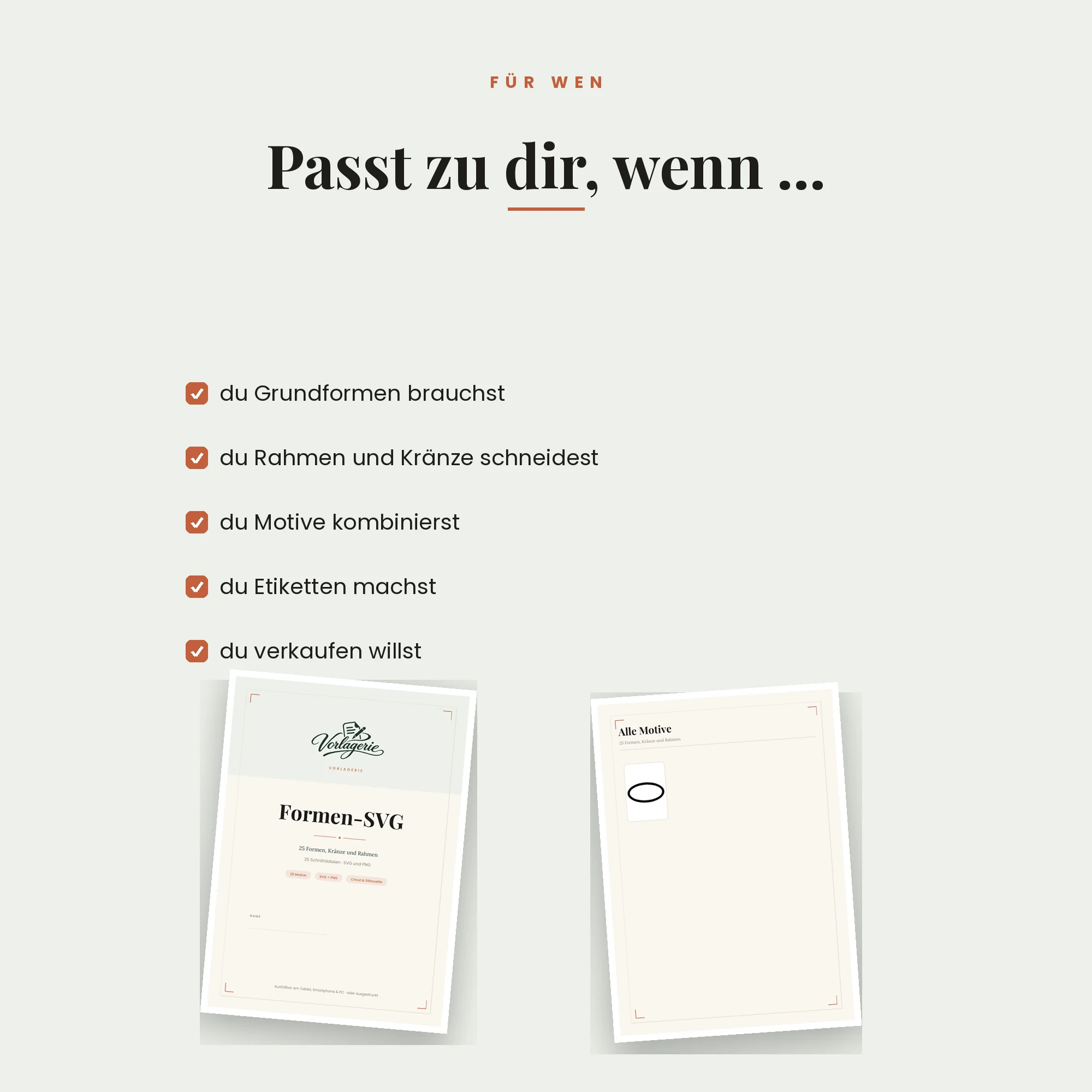 Formen-SVG – für wen es passt