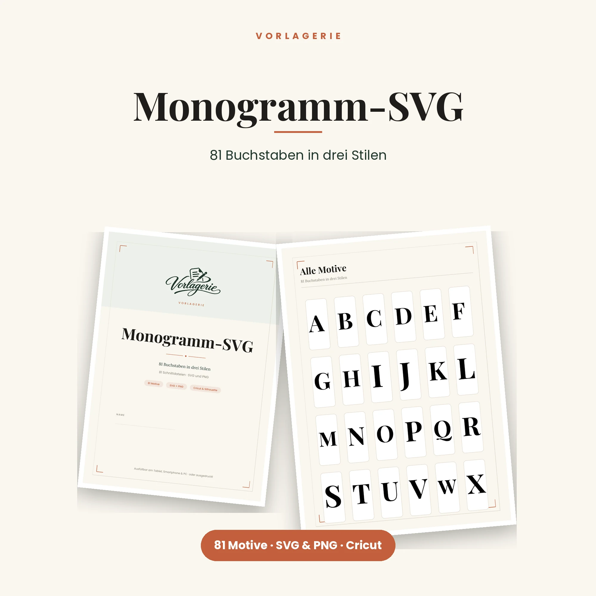 Monogramm-SVG – Titelbild