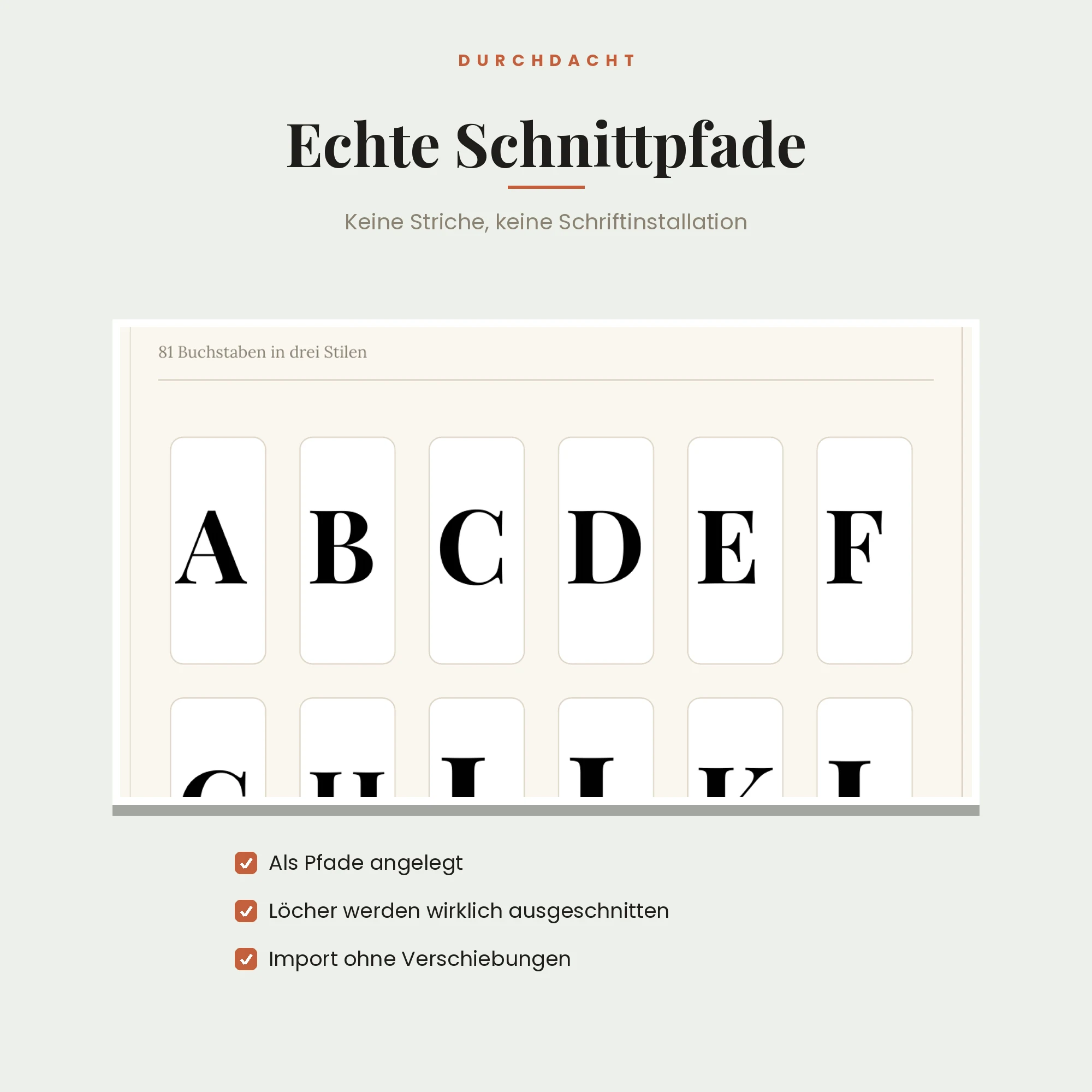 Monogramm-SVG – Detailansicht