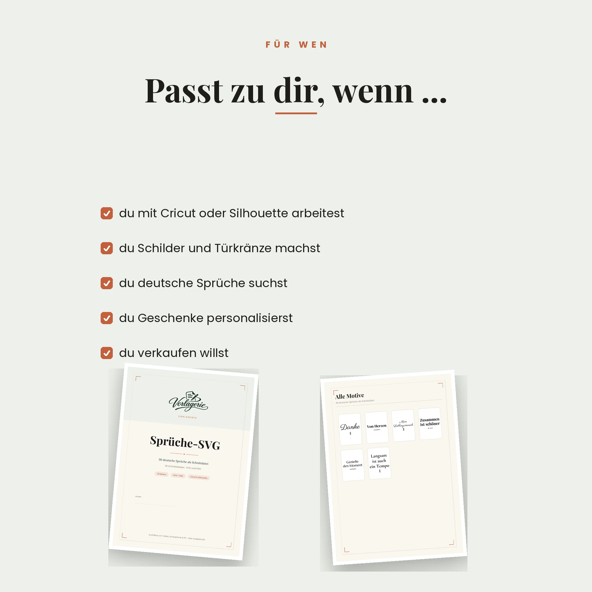 Sprüche-SVG – für wen es passt