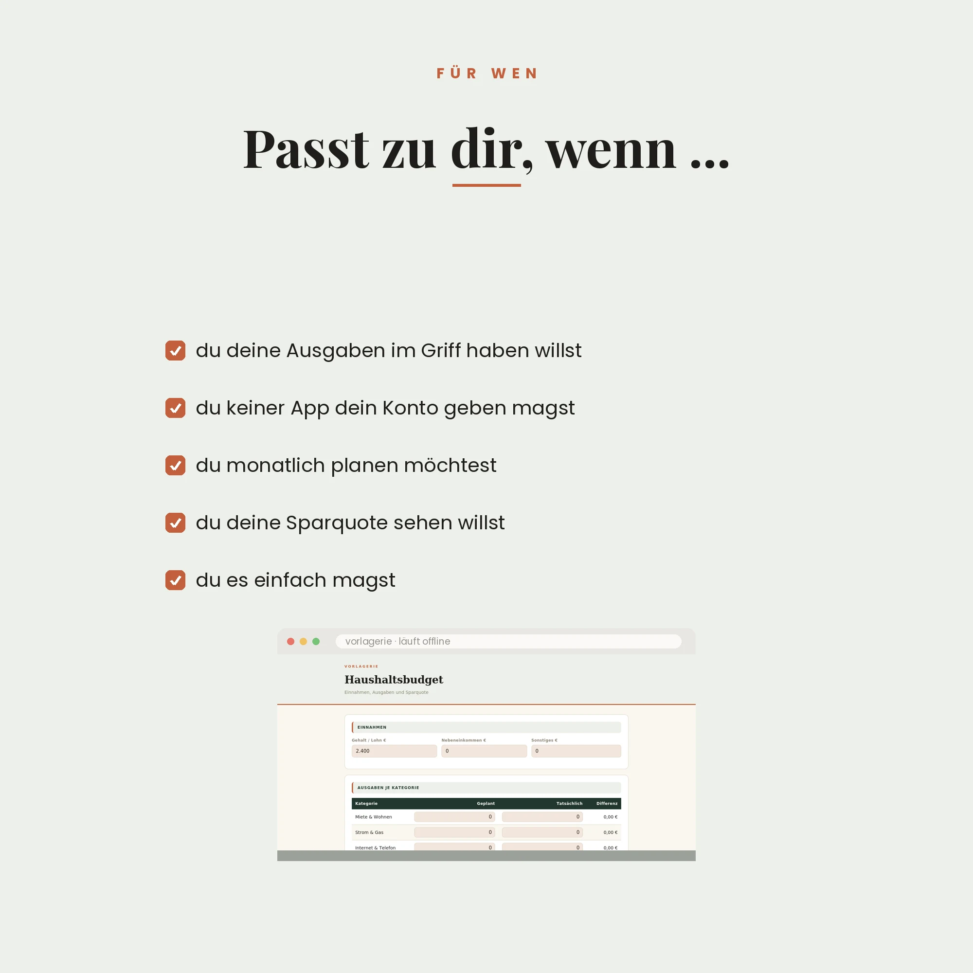 Haushaltsbudget-Rechner – für wen es passt