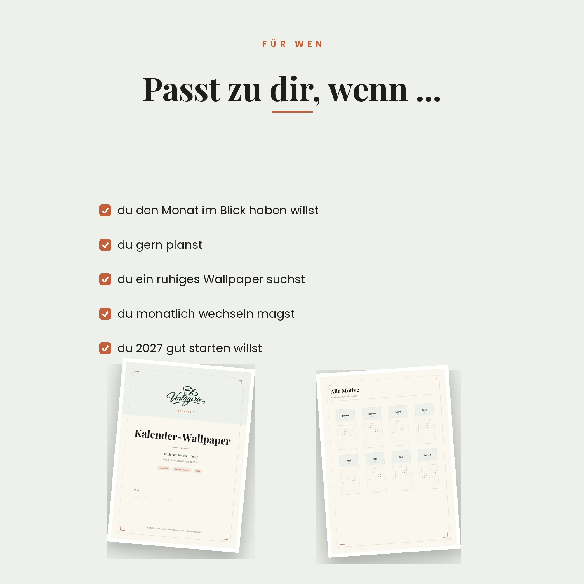 Kalender-Wallpaper 2027 – für wen es passt