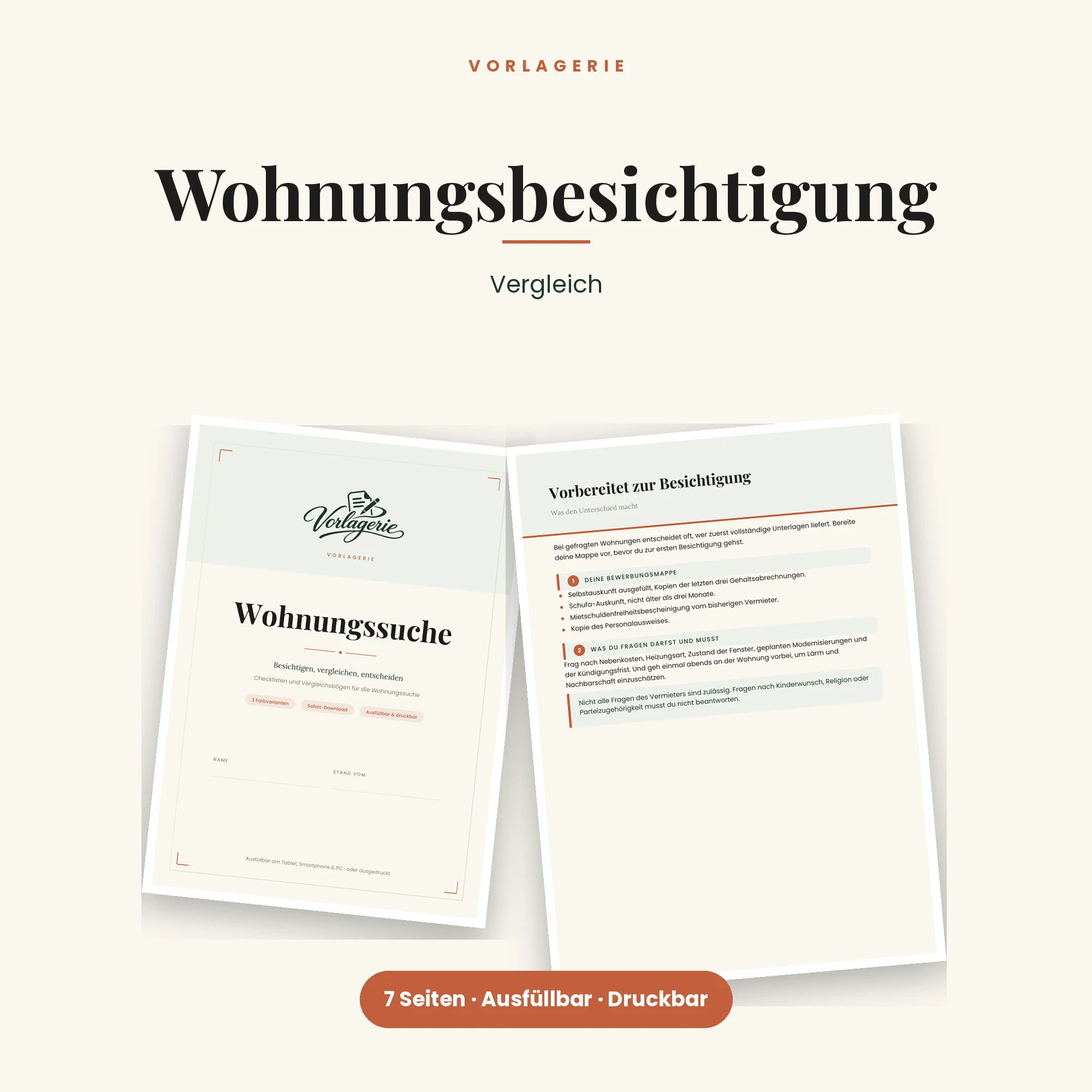 Wohnungssuche & Vergleich – Titelbild