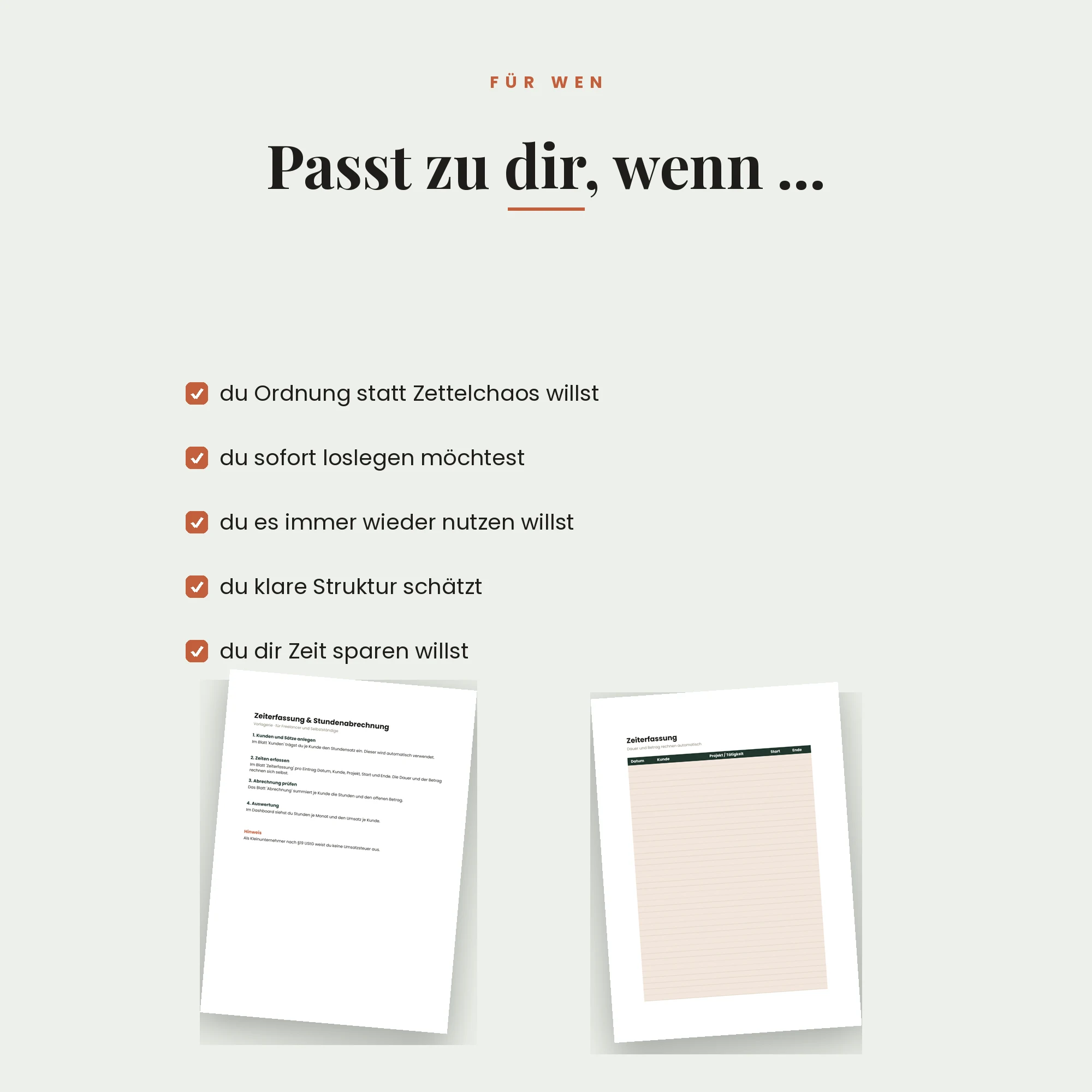Freelancer Zeiterfassung & Abrechnung – für wen die Vorlage passt